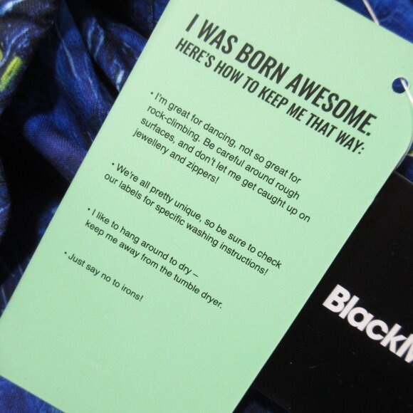 NWT BlackMilk Starry Night Over The Rhone Long Sleeve Corset Top AU 12 / US 8 - Picture 4 of 10